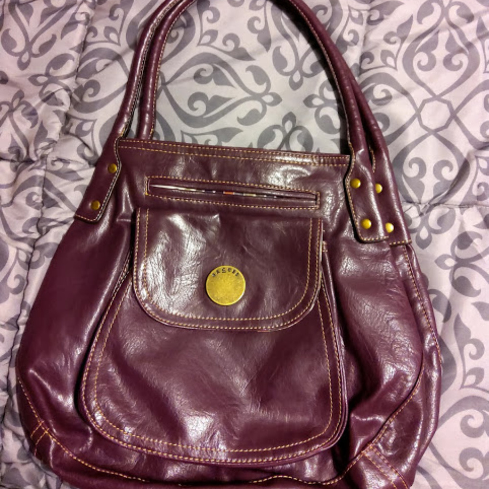 Liz Claiborne Axcess Plum (Purple) Hobo handbag